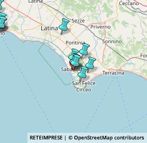 Mappa Via luigi piccinato 44 prolungamento, 04016 Sabaudia LT, Italia (26.67895)