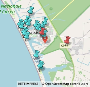 Mappa Via luigi piccinato 44 prolungamento, 04016 Sabaudia LT, Italia (1.8055)
