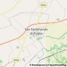 Mappa San Ferdinando di Puglia