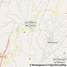 Mappa San Marco dei Cavoti