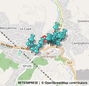 Mappa Via Raffaele Gigante, 04020 Itri LT, Italia (0.2585)