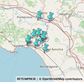 Mappa Via Capanna, 04021 Castelforte LT, Italia (8.28727)