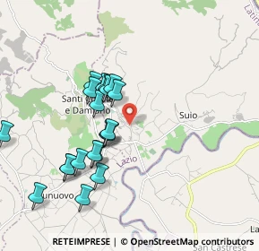 Mappa Via Capanna, 04021 Castelforte LT, Italia (1.9175)