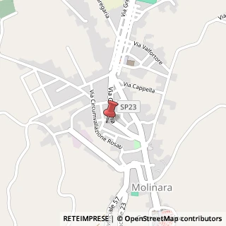 Mappa Via Cupa di Ciarcio, 49, 82020 Molinara, Benevento (Campania)
