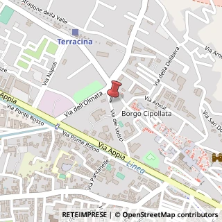Mappa Via dei Volsci, 46B, 04019 Terracina, Latina (Lazio)