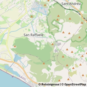 Mappa San Raffaele Cimena