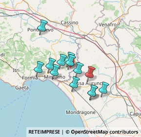 Mappa 04021 Castelforte LT, Italia (11.40846)