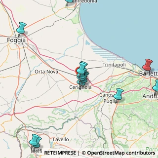 Mappa Viale vittime del lavoro, 71042 Cerignola FG, Italia (20.37)