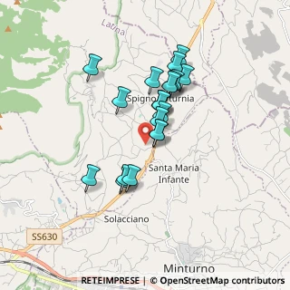 Mappa SR630, 04020 Spigno Saturnia LT, Italia (1.443)