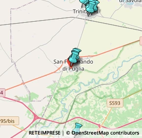Mappa Via Rosario Labadessa, 76017 San Ferdinando di Puglia BT, Italia (5.278)