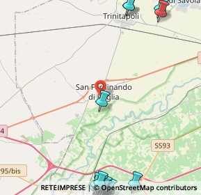 Mappa Via Rosario Labadessa, 76017 San Ferdinando di Puglia BT, Italia (7.752)