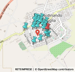 Mappa Via Rosario Labadessa, 76017 San Ferdinando di Puglia BT, Italia (0.2965)