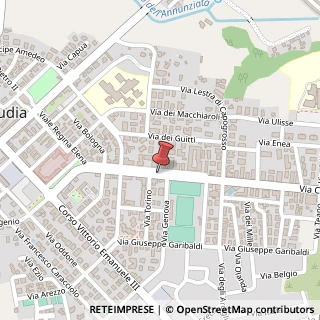 Mappa Via Porto Del Bufalo, 13, 04016 Sabaudia, Latina (Lazio)