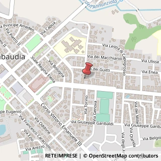 Mappa Viale Carlo Alberto, 23, 04016 Sabaudia, Latina (Lazio)