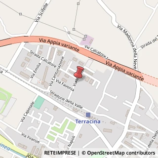 Mappa Via Marcia, 8D, 04019 Terracina, Latina (Lazio)
