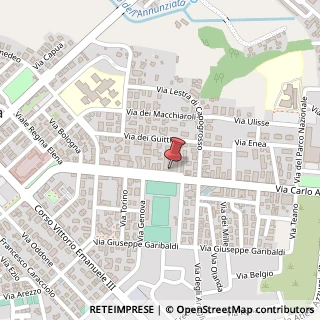 Mappa Via Carlo Alberto, 95, 04016 Sabaudia, Latina (Lazio)