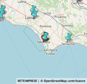Mappa Via Cesare Battisti, 04016 Sabaudia LT, Italia (23.05727)