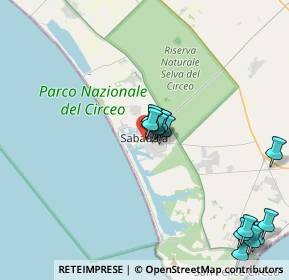 Mappa Via Cesare Battisti, 04016 Sabaudia LT, Italia (4.50286)