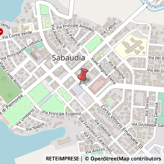 Mappa Corso Vittorio Emanuele III, 102, 04016 Sabaudia, Latina (Lazio)