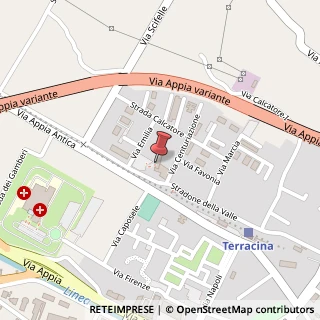 Mappa Via Centuriazione, snc, 04019 Terracina, Latina (Lazio)