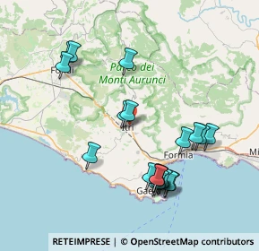 Mappa Via Civita Farnese, 04020 Itri LT, Italia (8.5065)