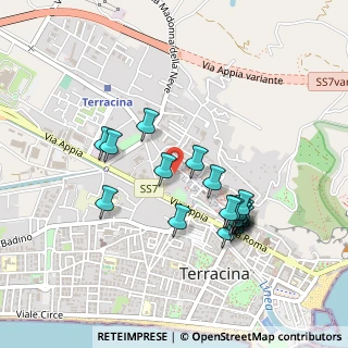 Mappa Via dei Sanniti, 04019 Terracina LT, Italia (0.471)