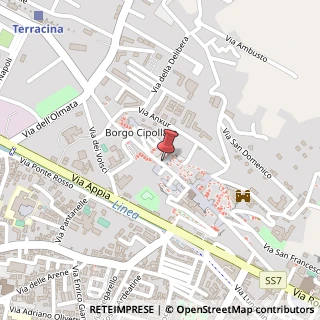 Mappa Via San Giovanni,  6, 04019 Terracina, Latina (Lazio)