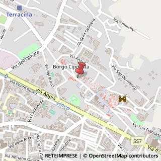 Mappa Corso Anita Garibaldi, 41, 04019 Terracina, Latina (Lazio)