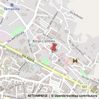 Mappa Corso Anita Garibaldi, 60, 04019 Terracina, Latina (Lazio)