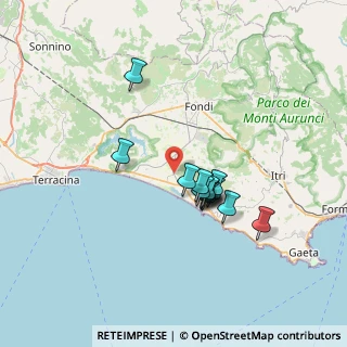 Mappa Via provinciale Fondi Sperlonga km7, 04022 Fondi LT, Italia (5.82154)