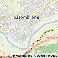 Kaart Fossombrone