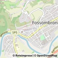 Map Fossombrone