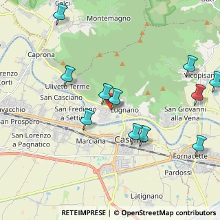 Mappa Via Aldo Moro, 56010 Vicopisano PI, Italia (2.38636)