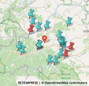 Mappa Loc Calpapa, 61049 Sant'Angelo In Vado PU, Italia (6.9825)