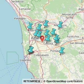 Mappa Via Tosco Romagnola, 56125 Cascina PI, Italia (11.24933)