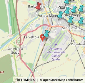 Mappa Traversa A Via Aurelia Sud, 56121 Pisa PI, Italia (3.24818)