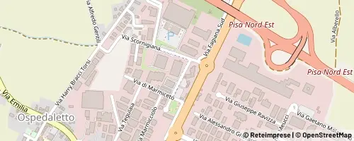 Mappa Pisa