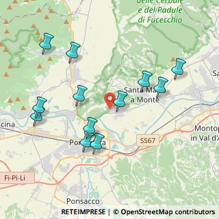 Mappa Viale della Repubblica, 56025 Pontedera PI, Italia (4.24917)