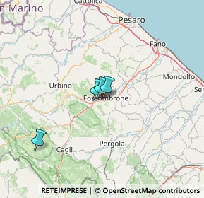 Mappa SS3, 61034 Fossombrone PU, Italia (51.72533)