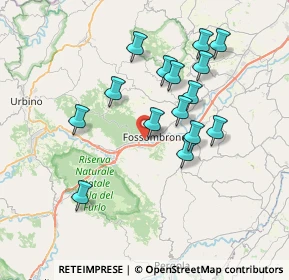 Mappa SS3, 61034 Fossombrone PU, Italia (6.85267)