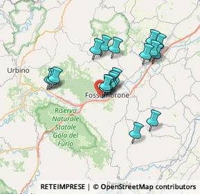Mappa SS3, 61034 Fossombrone PU, Italia (6.23263)