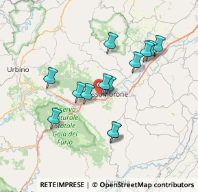 Mappa SS3, 61034 Fossombrone PU, Italia (6.51)