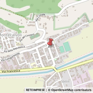 Mappa Via della Repubblica,  41, 56020 Santa Maria a Monte, Pisa (Toscana)