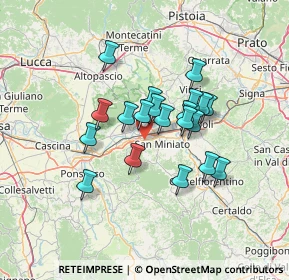 Mappa Molino D'egola, 56028 San Miniato PI, Italia (10.7405)