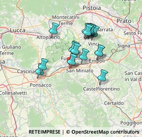 Mappa Via Gerolamo Savonarola, 56028 San Miniato PI, Italia (11.55235)