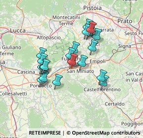 Mappa Via Gerolamo Savonarola, 56028 San Miniato PI, Italia (12.2415)