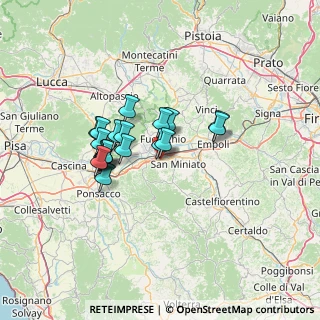 Mappa Molino D'egola, 56028 San Miniato PI, Italia (10.354)
