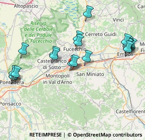 Mappa Via Gerolamo Savonarola, 56028 San Miniato PI, Italia (9.316)