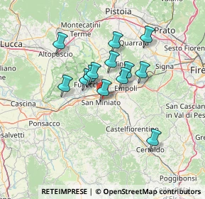 Mappa Via Ribaldinga, 56028 San Miniato PI, Italia (11.06077)