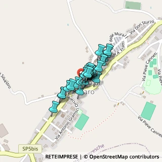Mappa Via Giacomo Matteotti, 61038 Terre Roveresche PU, Italia (0.1)